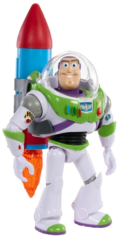 Disney Toy Story Interaktywna figurka Buzz Astral Lightyear su rakietą 27 cm EN