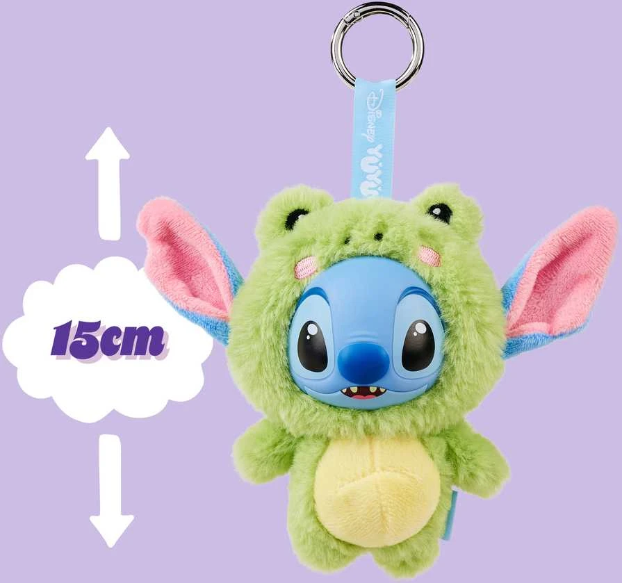 SIMBA Stitch Disney YuYus staigmenos figūrėlė, siuvinėta, 15 cm