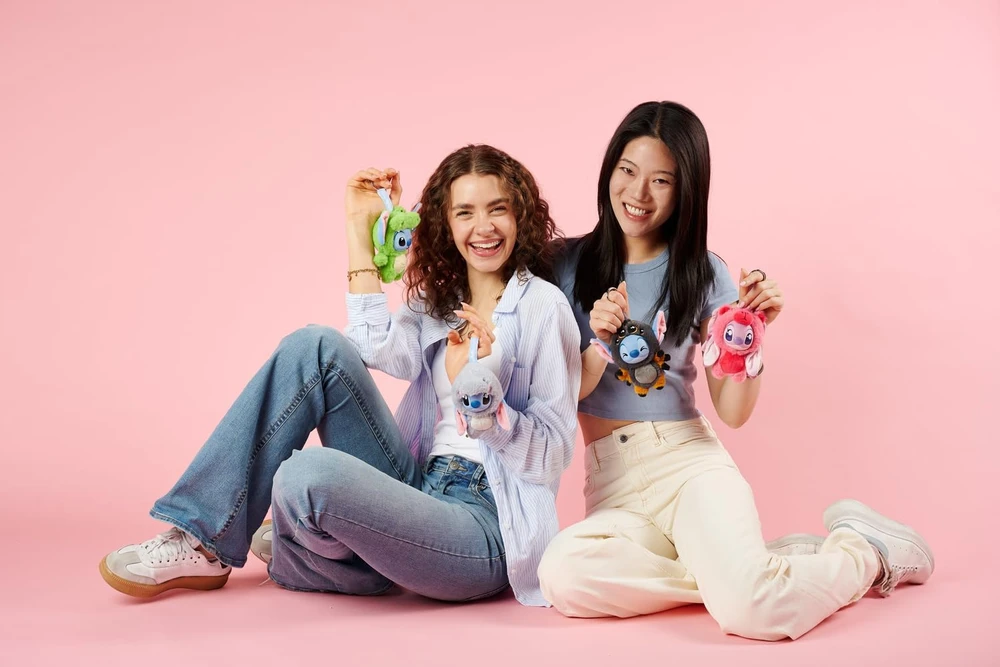 Disney YuYus Figūrėlė niespodzianka Stitch Angel 2 seria 15 cm