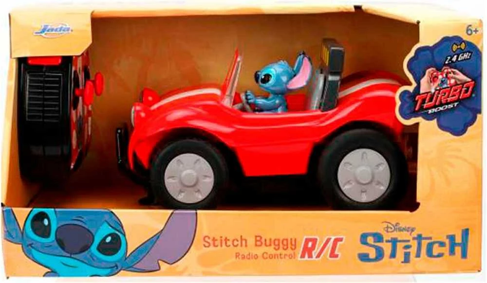 Jada - Disney Stitch - Radijo bangomis valdomas vežimėlis (9336369314R00)