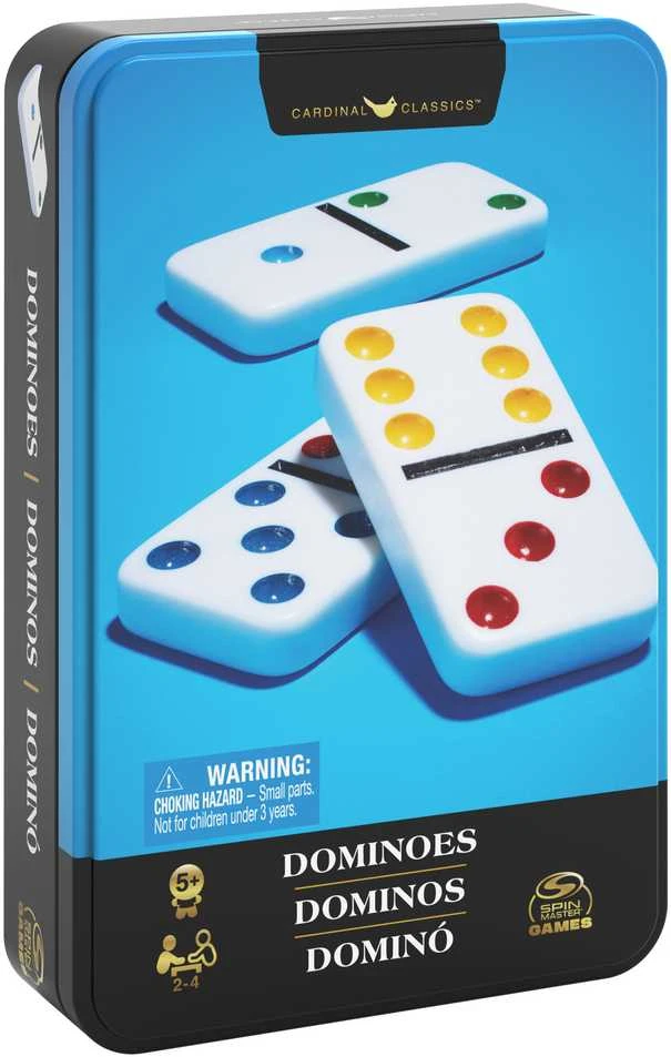 Spin Master Domino žaidimo komplektas skardinėje