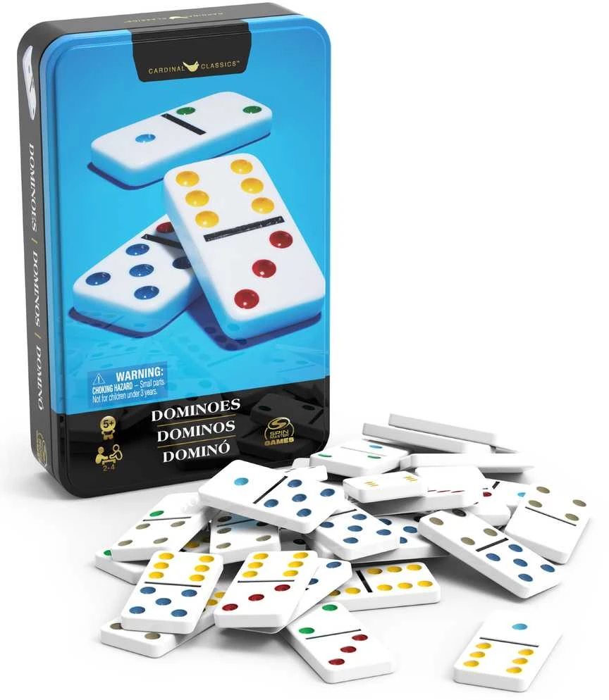 Spin Master Domino žaidimo komplektas skardinėje