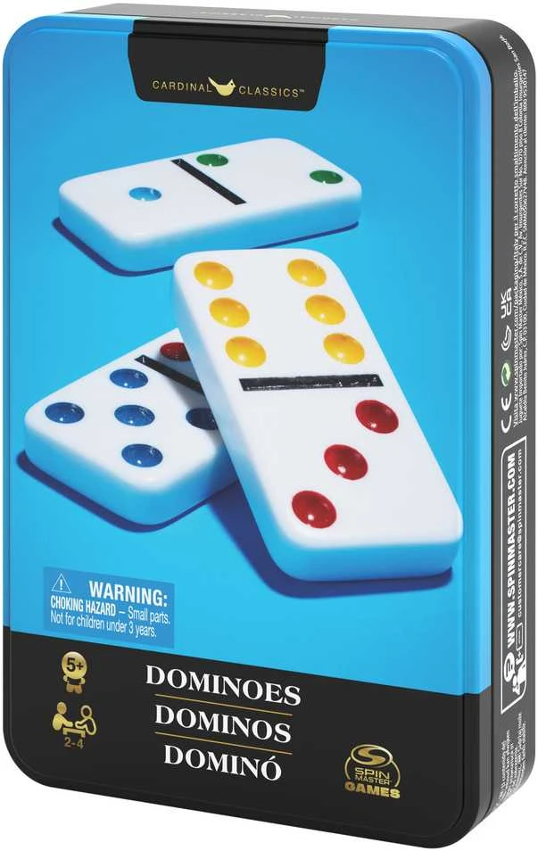 Spin Master Domino žaidimo komplektas skardinėje