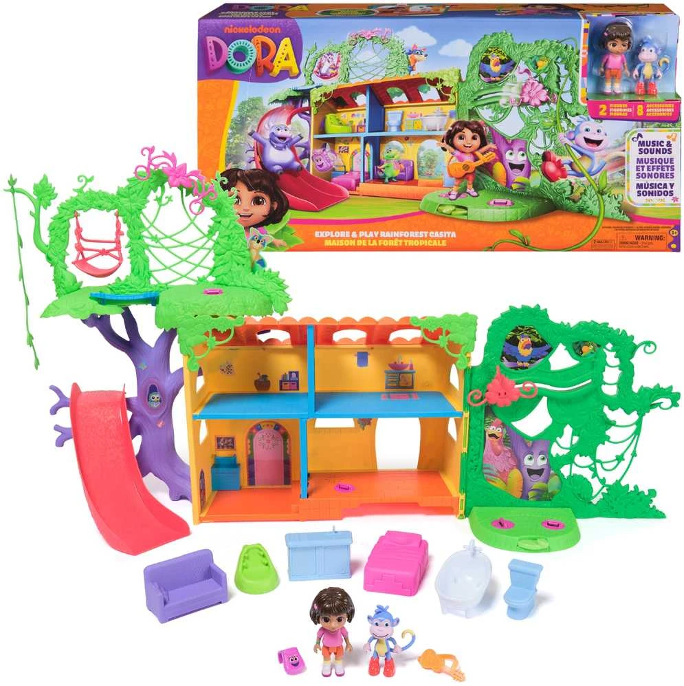 Dora The Explorer DORA TYRINĖTOJĖS žaidimų rinkinys Casita žaidimų rinkinys (tik garsai)