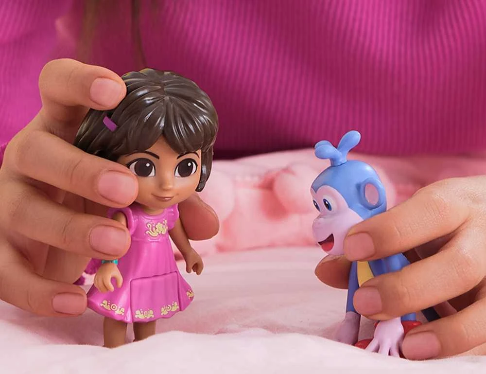 Spin Master DORA TYRINĖTOJĖS žaidimų rinkinys Dora figūrėlių dovanų rinkinys