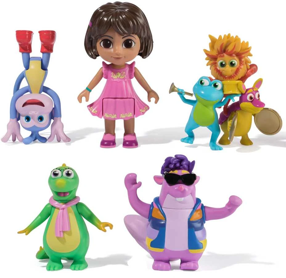 Dora tyrinėtoja Fantastiškų draugų figūrėlių rinkinys 5 figūrėlės