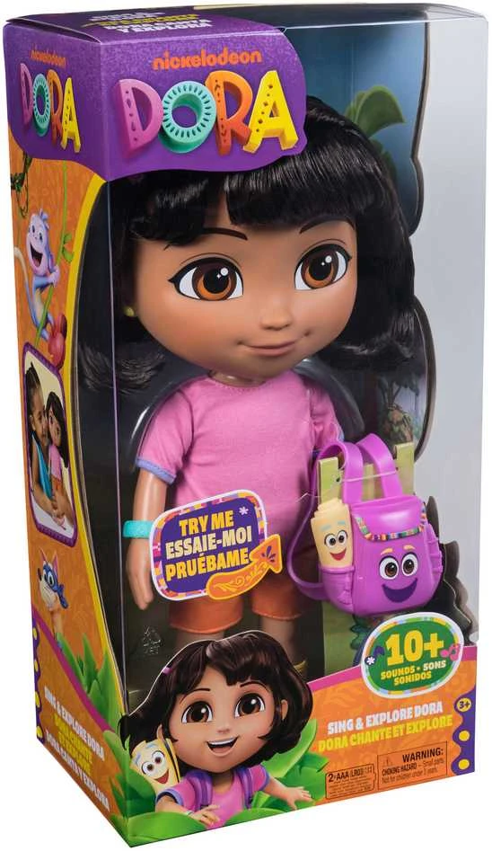 Dora And Friends Lėlė DORA TYRINĖTOJA Dainuok ir tyrinėk (anglų k. / tik garsai)