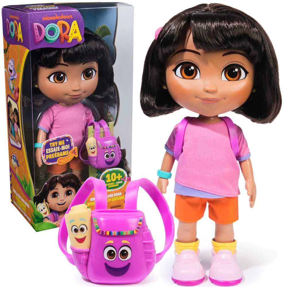 Dora And Friends Lėlė DORA TYRINĖTOJA Dainuok ir tyrinėk (anglų k. / tik garsai)