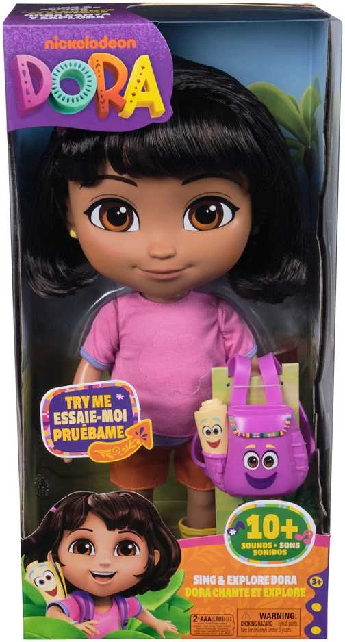Dora And Friends Lėlė DORA TYRINĖTOJA Dainuok ir tyrinėk (anglų k. / tik garsai)