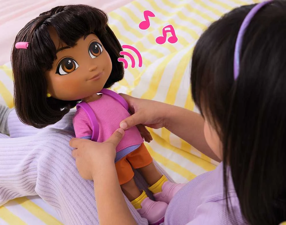 Dora And Friends Lėlė DORA TYRINĖTOJA Dainuok ir tyrinėk (anglų k. / tik garsai)