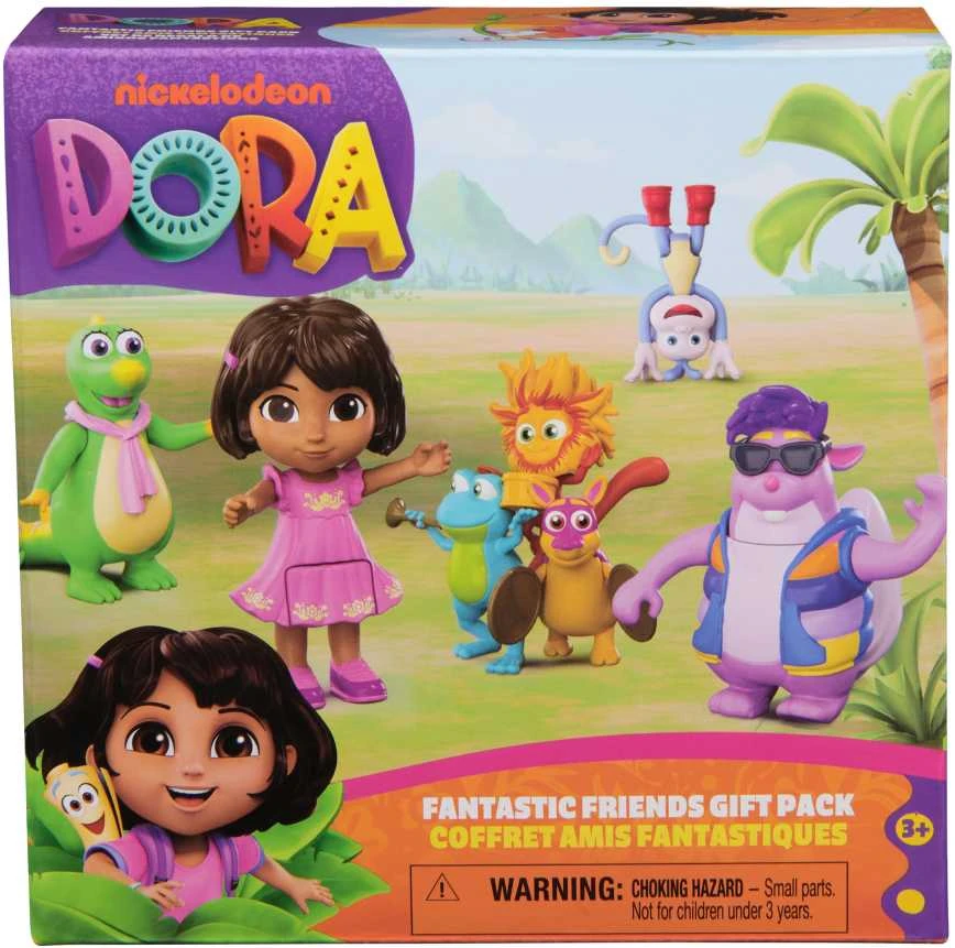 Dora tyrinėtoja Fantastiškų draugų figūrėlių rinkinys 5 figūrėlės