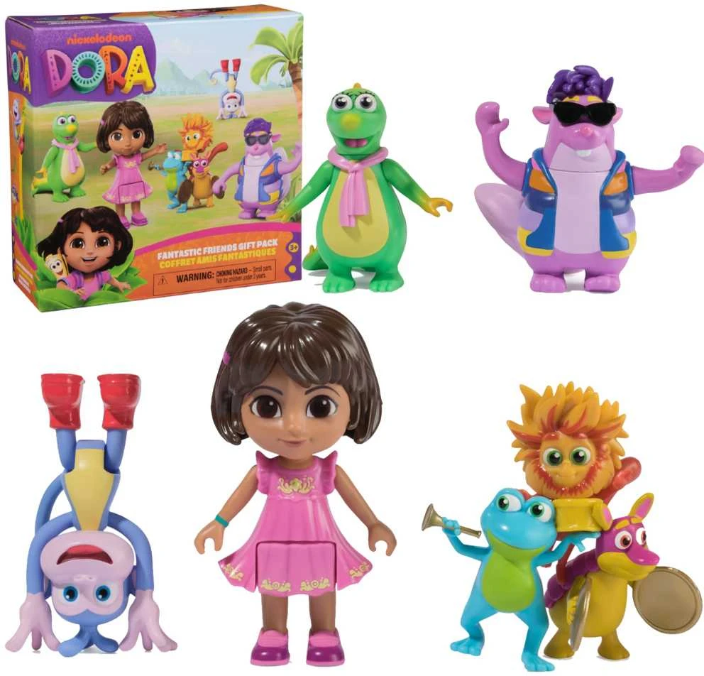 Dora tyrinėtoja Fantastiškų draugų figūrėlių rinkinys 5 figūrėlės