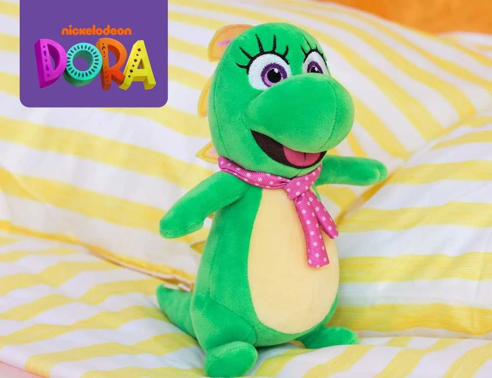 Dora tyrinėtoja Isa pliušinis žaislas drakonas minkštas žaislas 20 cm