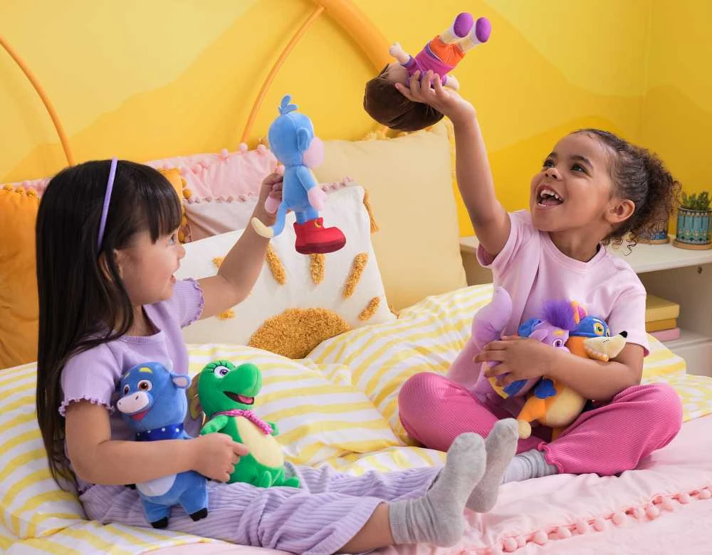 Dora tyrinėtoja pliušinis žaislas plėšikas swiper minkštas žaislas 20 cm