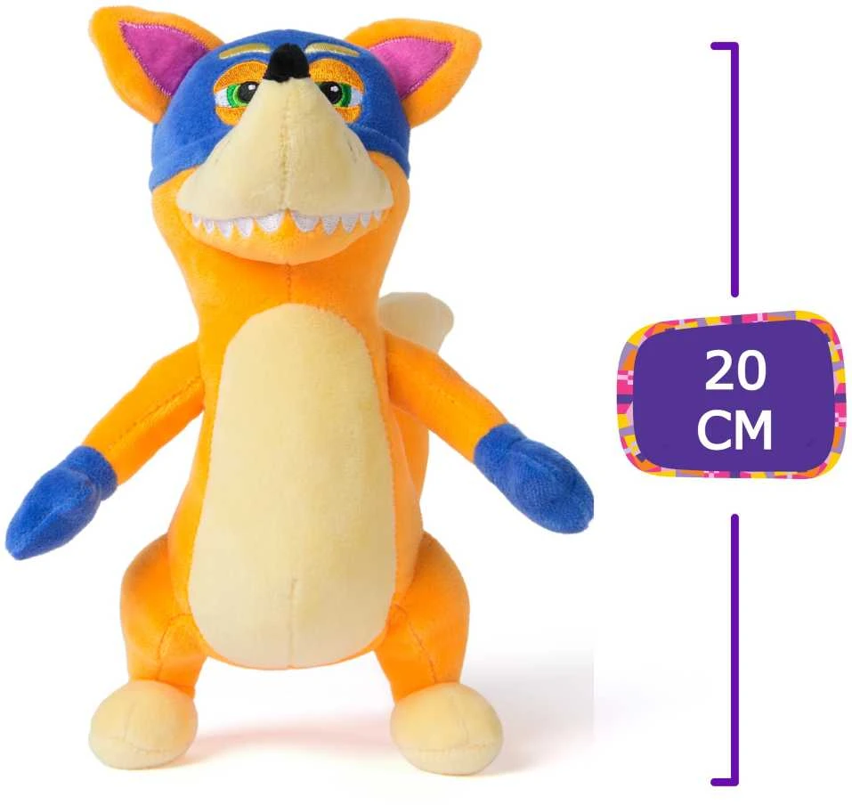 Dora tyrinėtoja pliušinis žaislas plėšikas swiper minkštas žaislas 20 cm