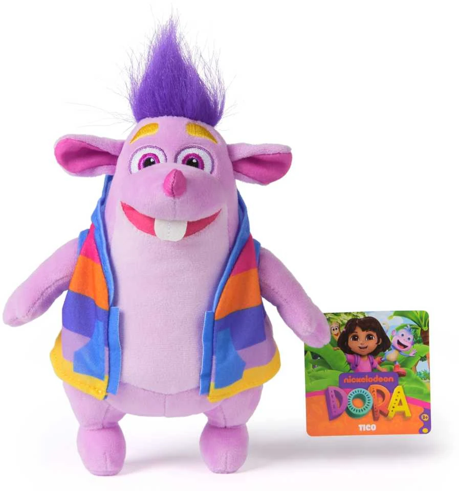 Dora tyrinėtoja Tiko pliušinis žaislas Tico minkštas žaislas 20 cm