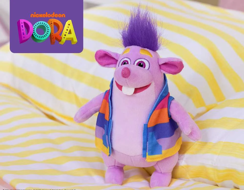Dora tyrinėtoja Tiko pliušinis žaislas Tico minkštas žaislas 20 cm