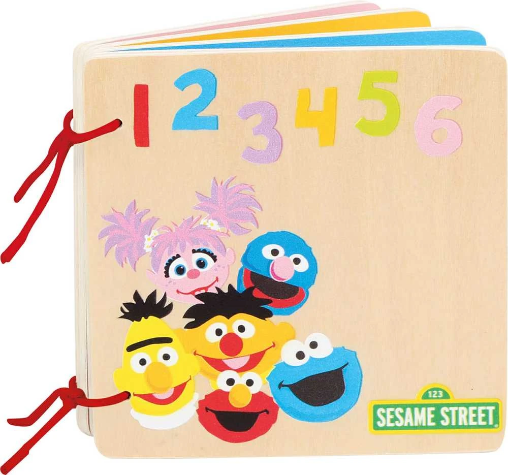 SMALL FOOT medinė knygelė NUMBERS&COLOURS