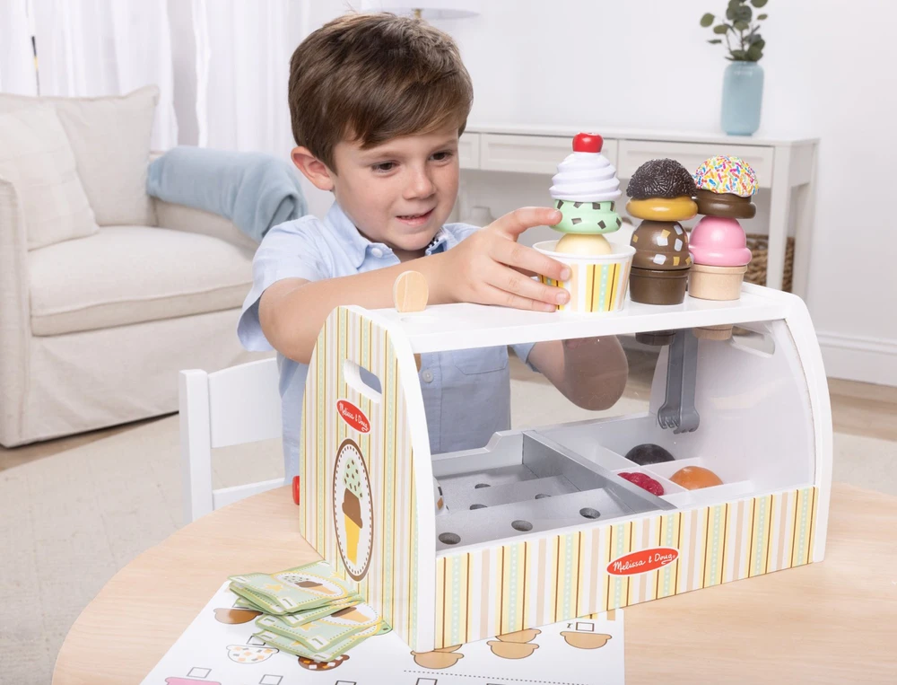 Melissa & Doug Spin Master SPIN Melisa_Doug Didelis medinis ledų stendas 6074905 /2