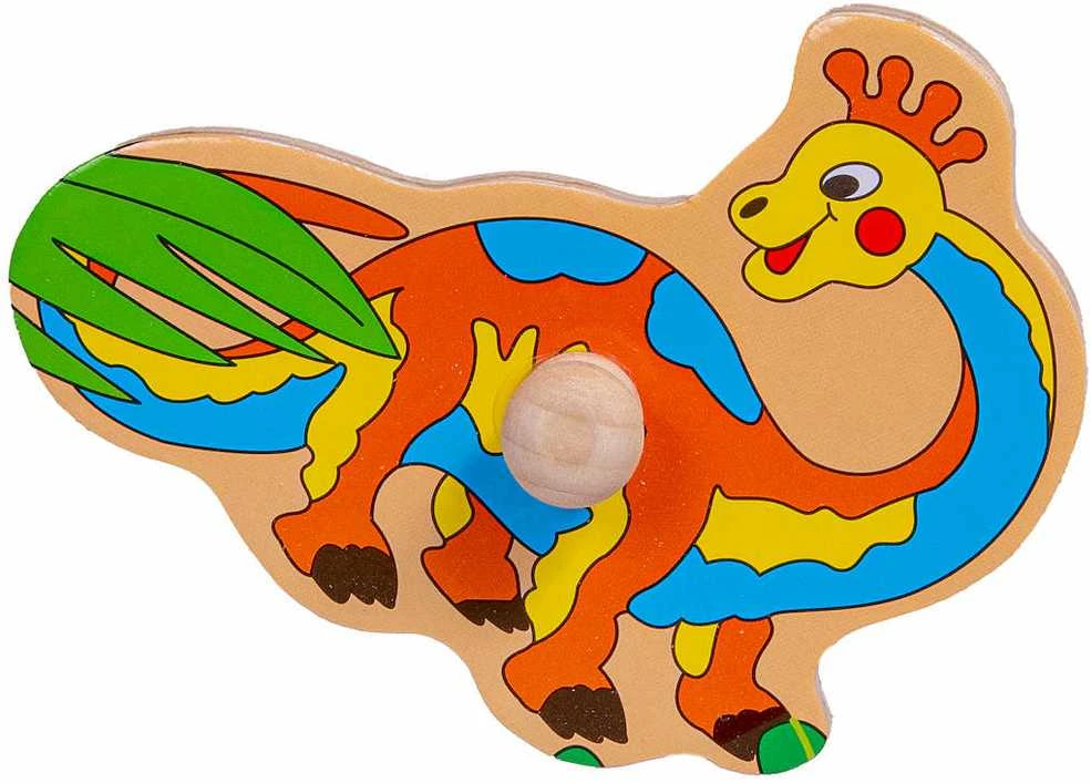 SMILY PLAY SPW83597 Dinozaurai medinės dėlionės