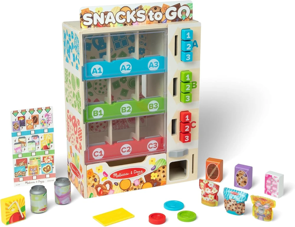MELISSA & DOUG žaidimų rinkinys Prekybos automatas