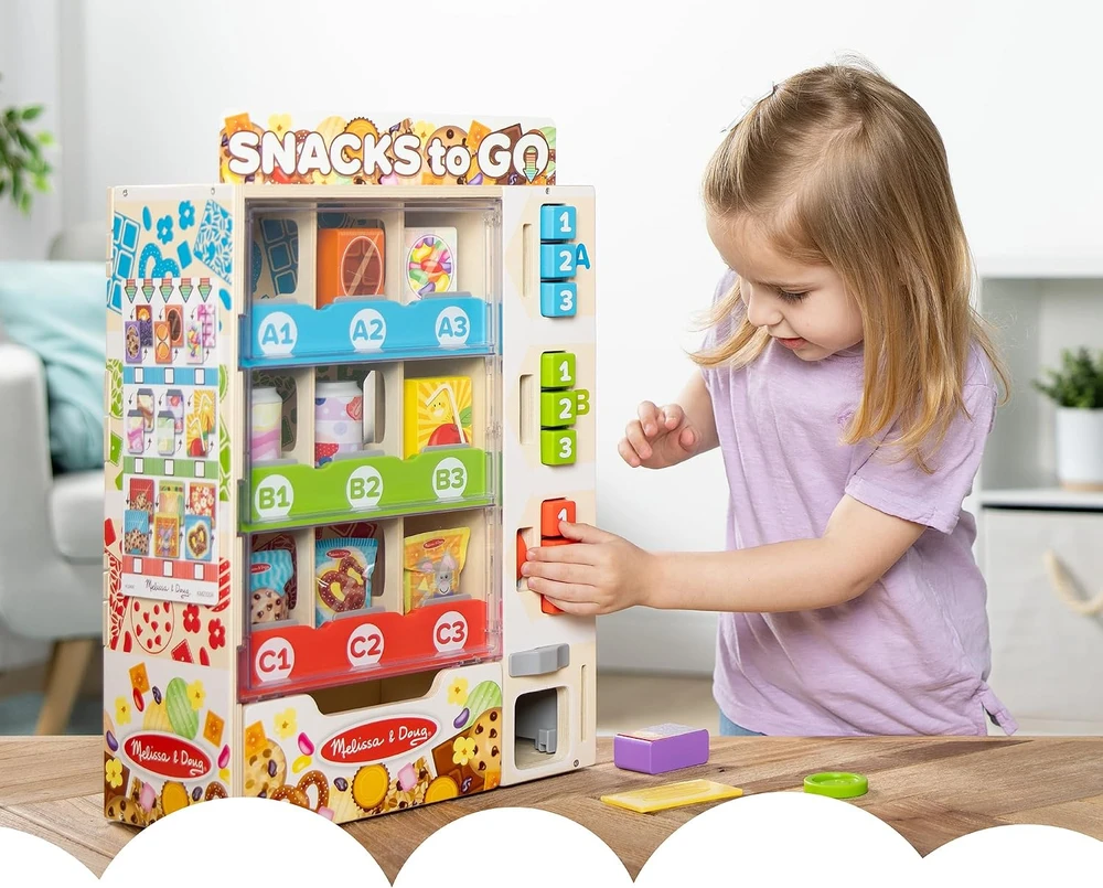 MELISSA & DOUG žaidimų rinkinys Prekybos automatas