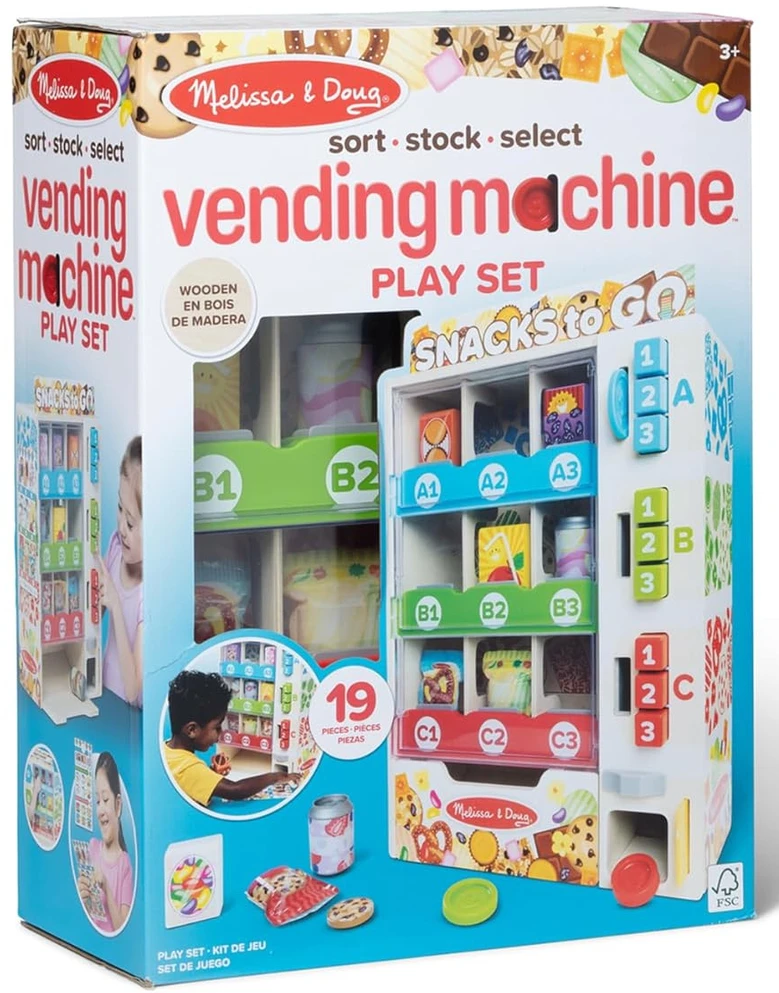MELISSA & DOUG žaidimų rinkinys Prekybos automatas