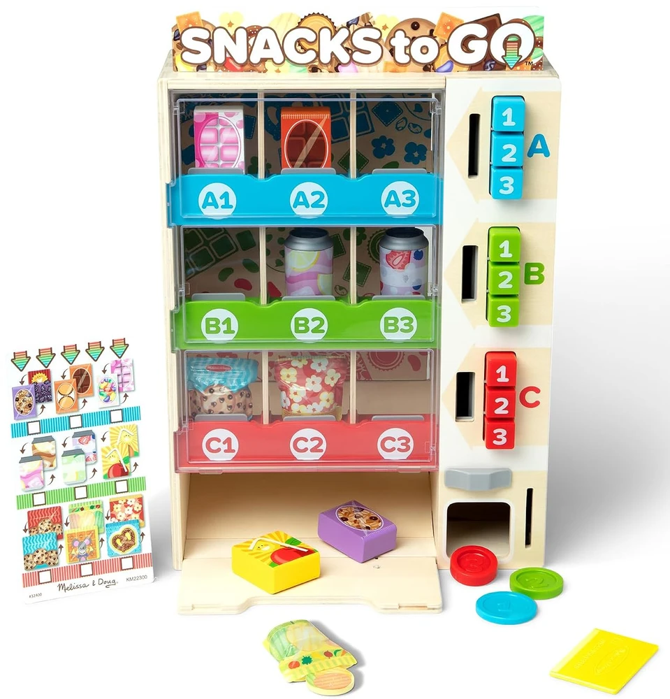 MELISSA & DOUG žaidimų rinkinys Prekybos automatas