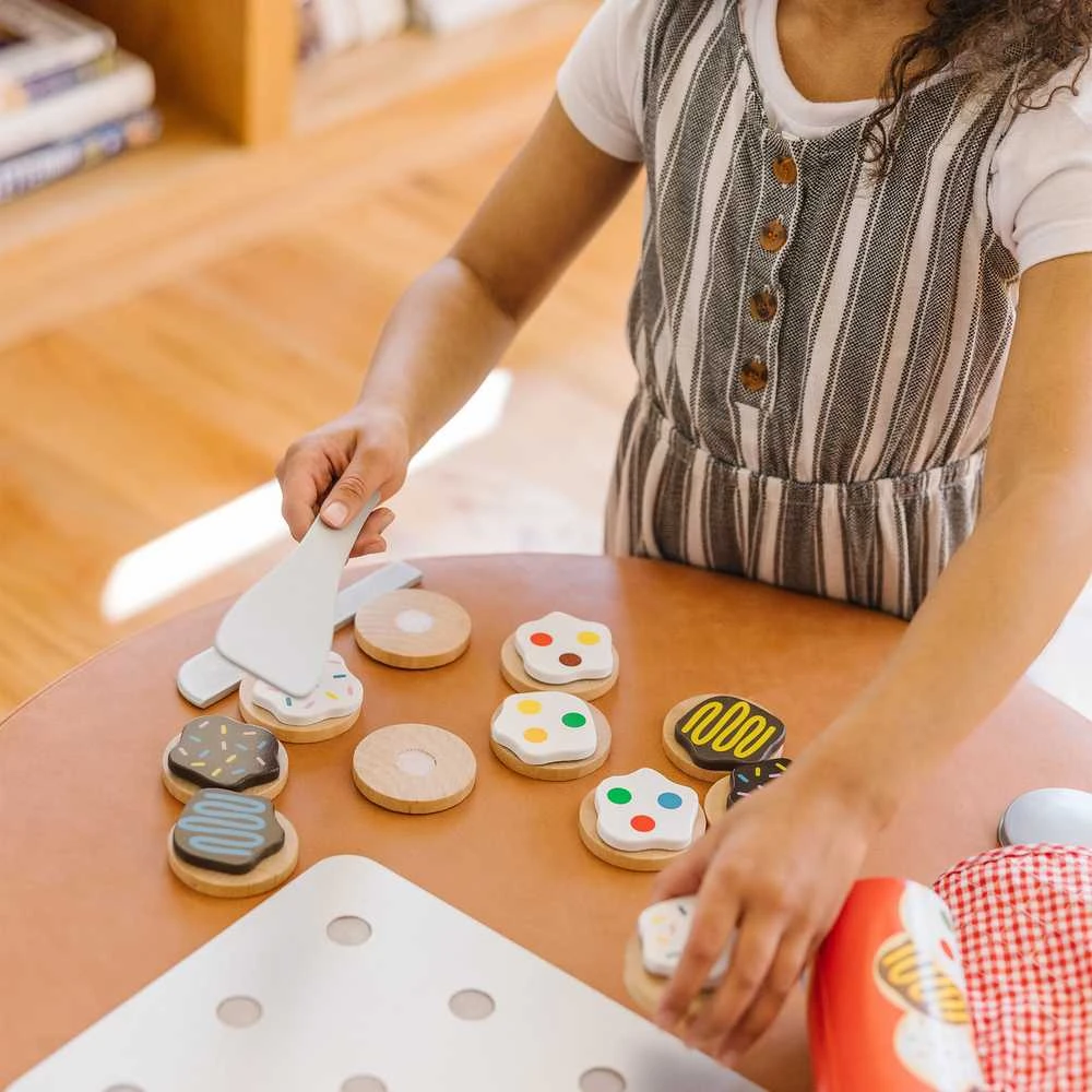 MELISSA & DOUG žaidimų rinkinys „Slice and Bake“ sausainių rinkinys