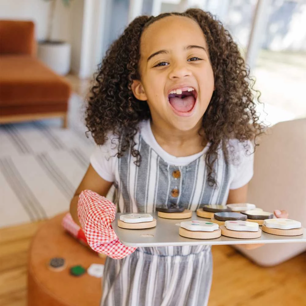 MELISSA & DOUG žaidimų rinkinys „Slice and Bake“ sausainių rinkinys