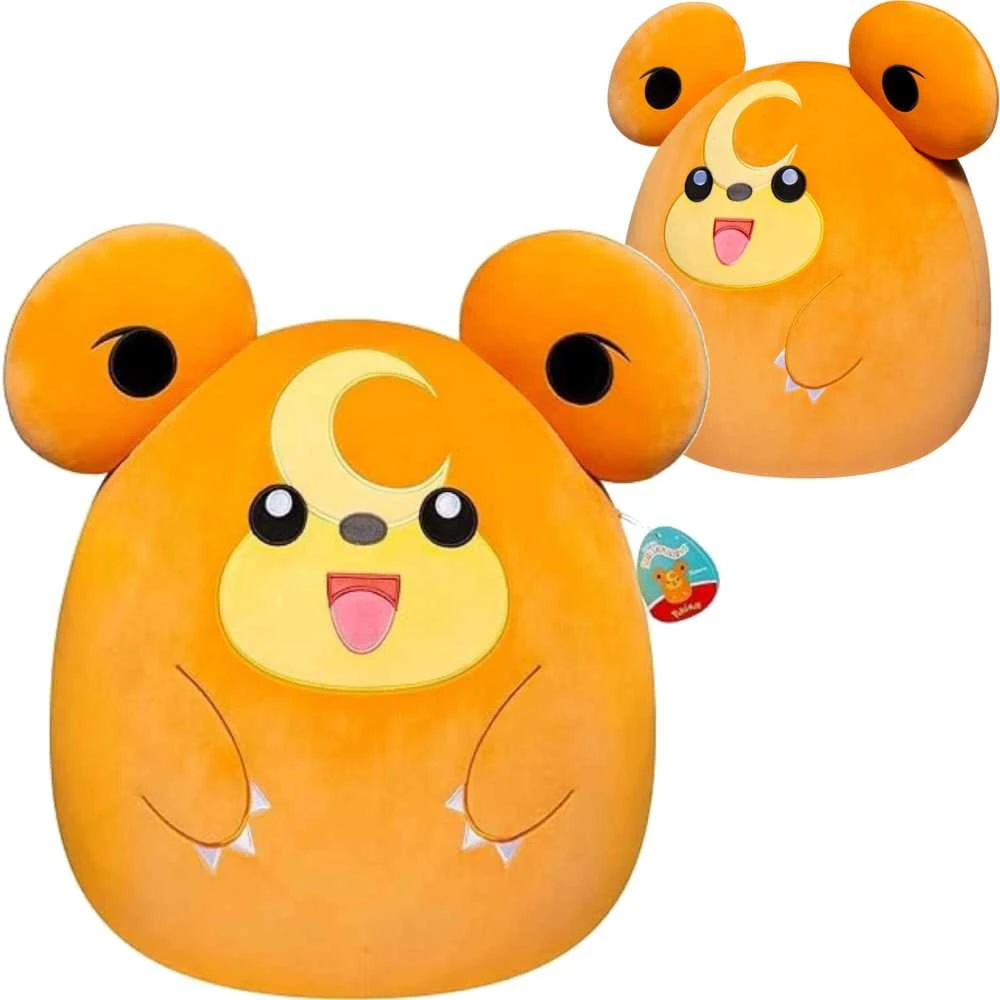 SQUISHMALLOWS POKEMON pliušinis žaislas Teddiursa, 35 cm