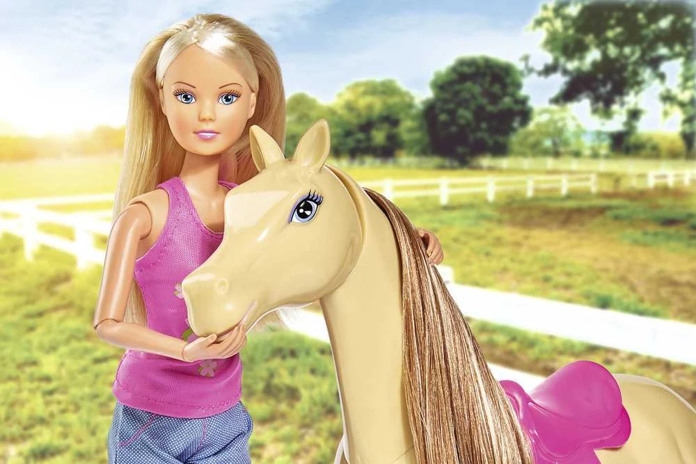 Pferd STEFFI LOVE lėlė su arkliu Lovely Horse, 105733052
