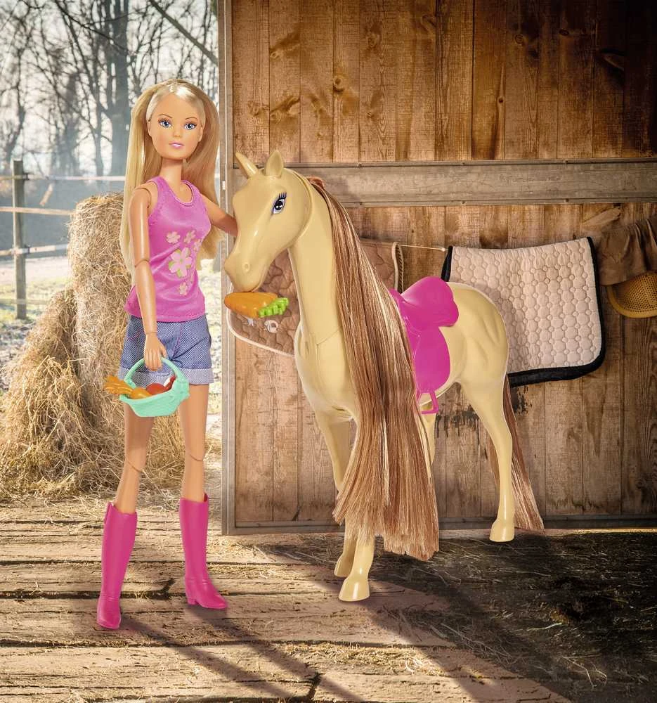 Pferd STEFFI LOVE lėlė su arkliu Lovely Horse, 105733052