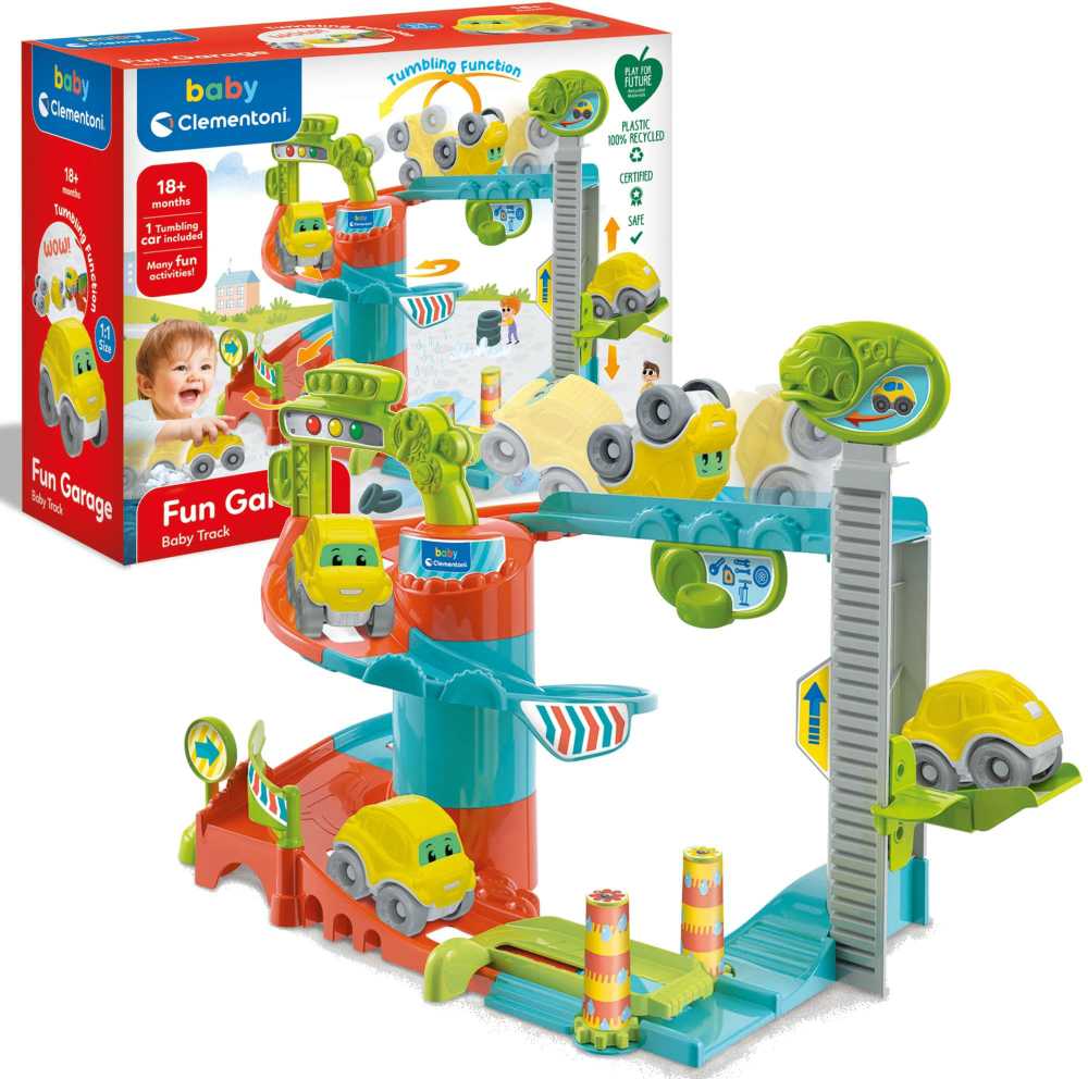 Clementoni Baby Fun Garažas 17482