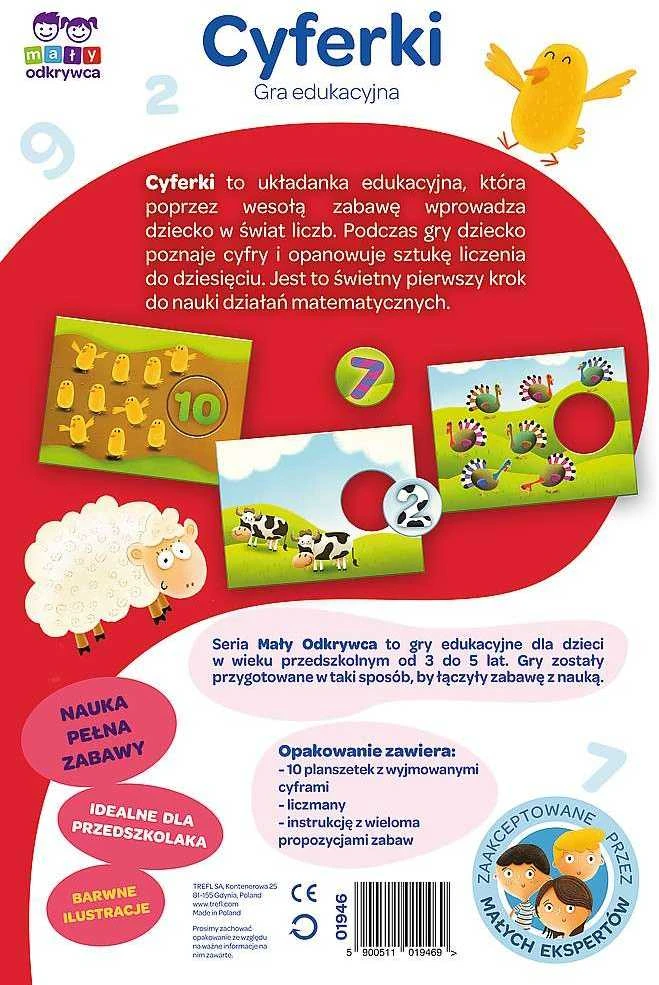 Trefl Stalo žaidimas Little Explorer