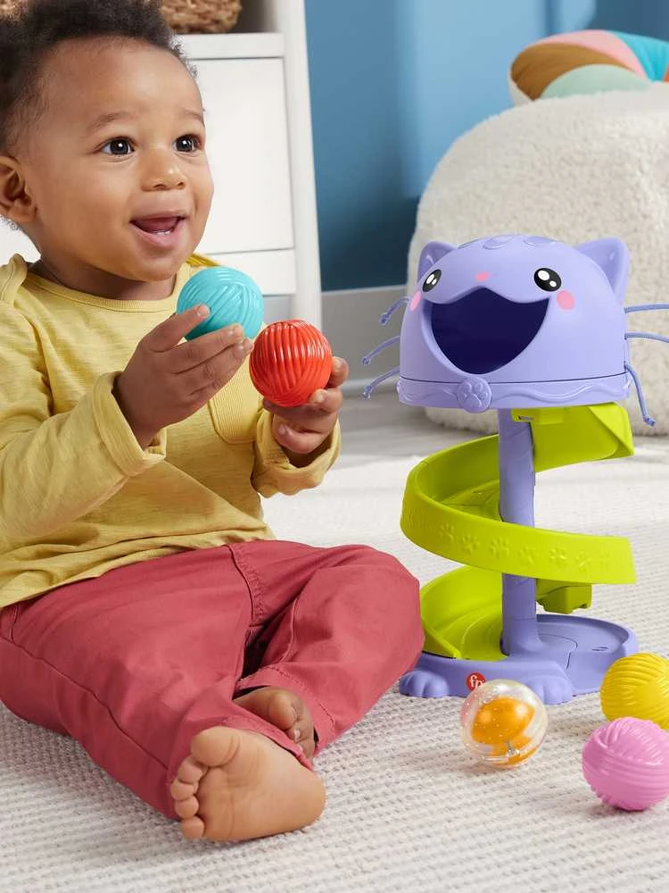 Mattel Fisher-Price Kitty Ball Tower – kačių bokštas ir kamuoliai