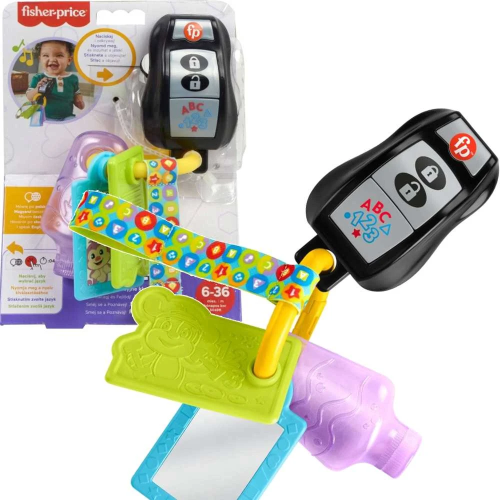 Fisher Price Mattel FP LL UGDYMO RAKTAI ABC 123 HXF51 WB3