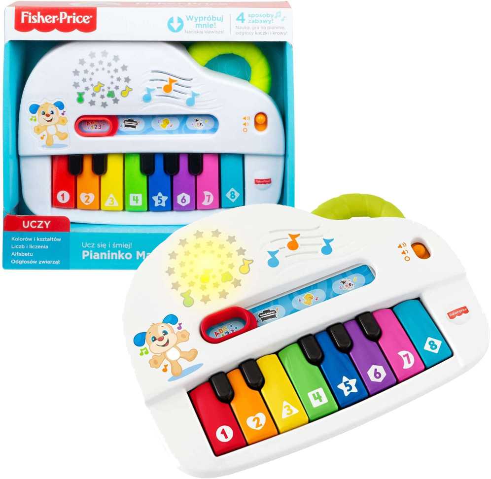 Mattel Muzikinis edukacinis pianinas Fisher Price vaikams