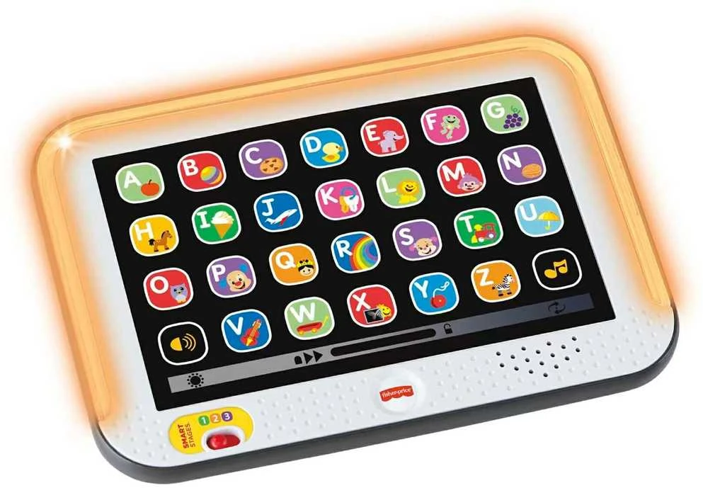 Fisher Price žaislinis planšetinis kompiuteris, lenkų k.