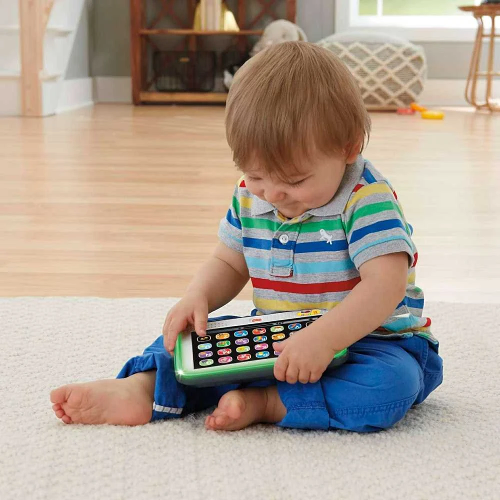 Fisher Price žaislinis planšetinis kompiuteris, lenkų k.