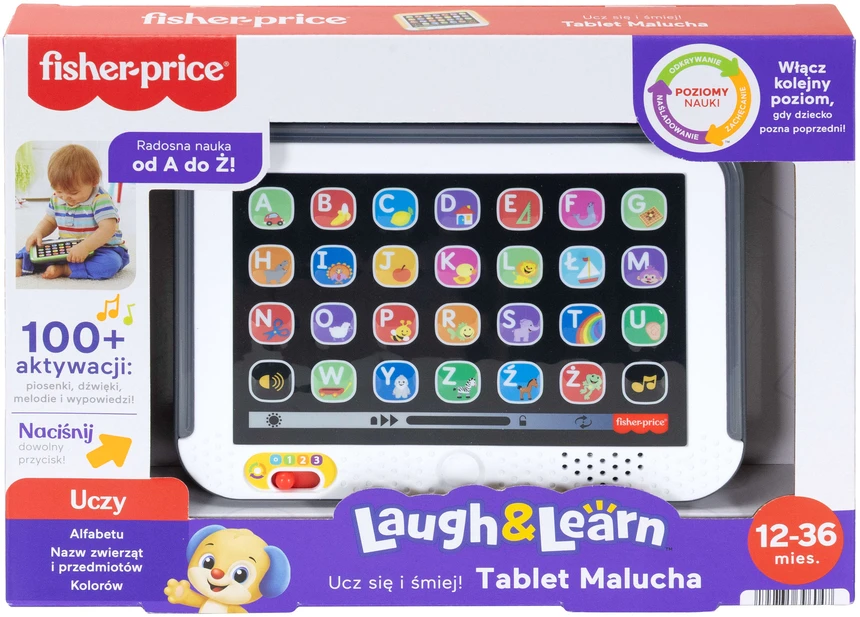 Mattel Fisher Interaktyvus mokomasis planšetinis žaislas vaikams