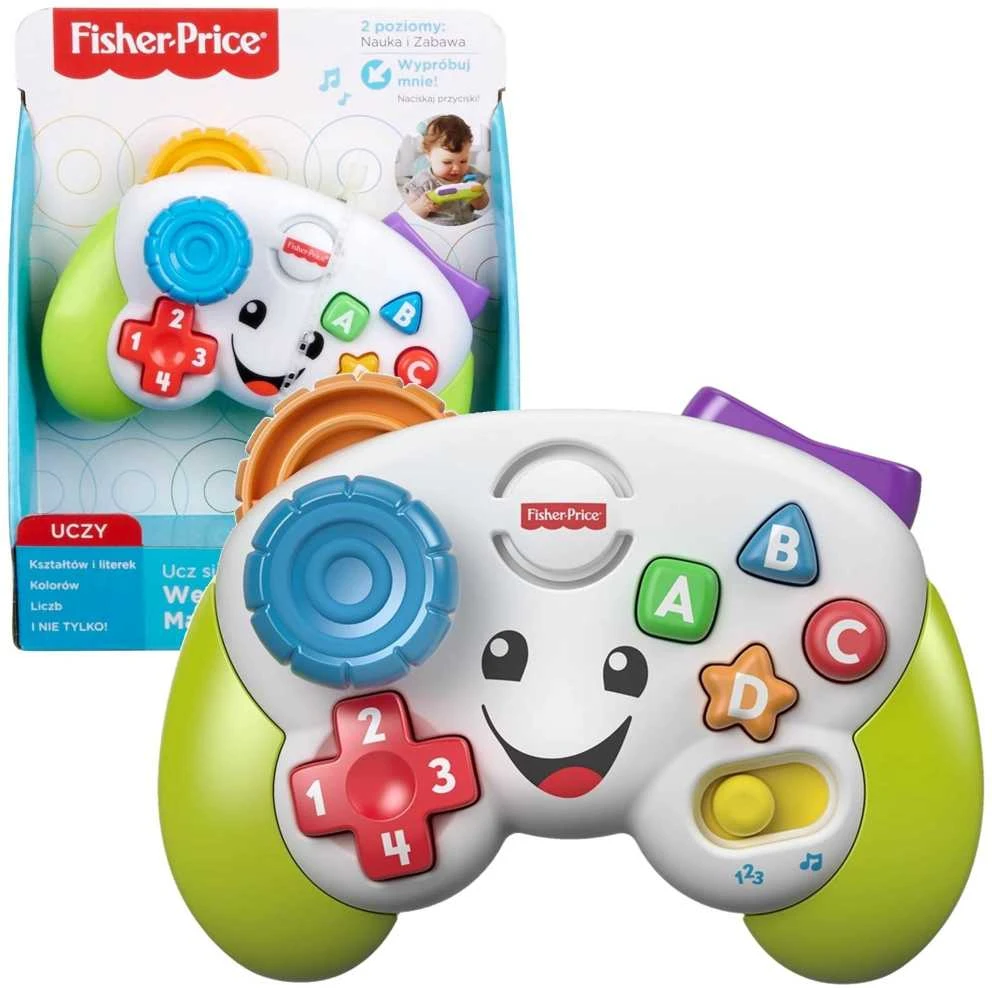 Fisher Price žaidimo pultelis, lenkų k.