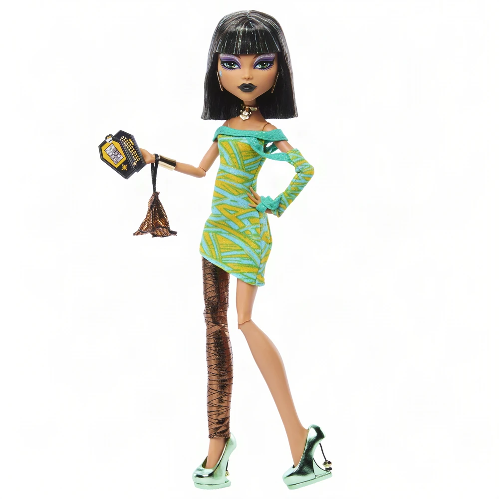 Mattel Monster High Skullector Dawn of the Dance Cleo de Nile Lėlė kolekcjonerska Reprodukcja (JKM47)