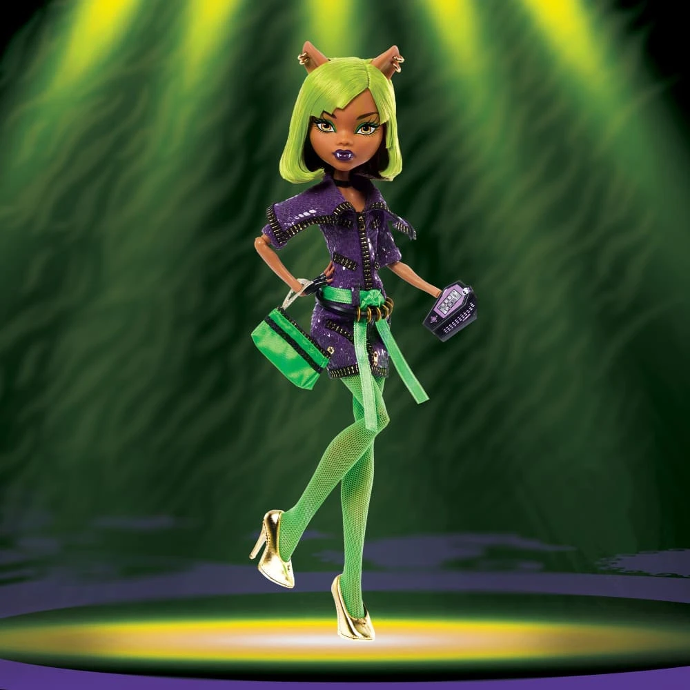 Mattel Lėlė kolekcjonerska Reprodukcja Monster High Skullector Dawn of the Dance Clawdeen Wolf (JKM45)