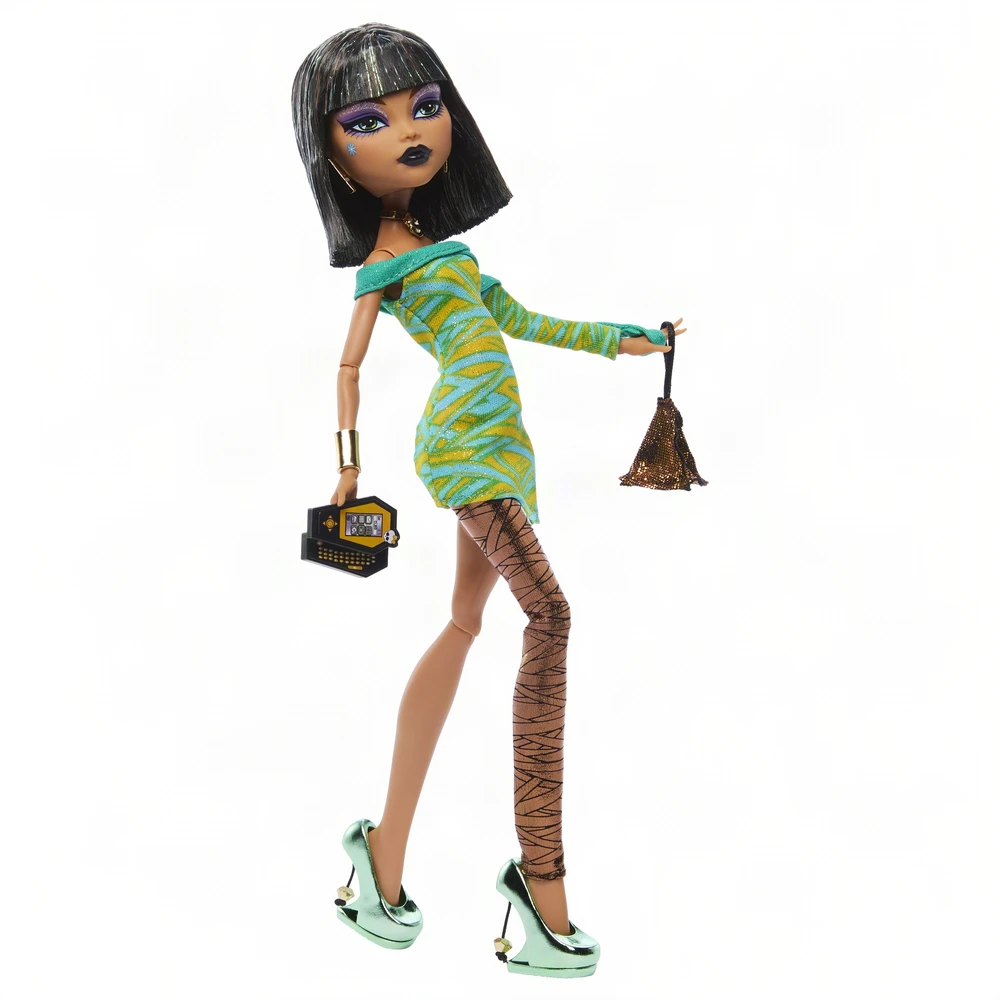 Mattel Monster High Skullector Dawn of the Dance Cleo de Nile Lėlė kolekcjonerska Reprodukcja (JKM47)