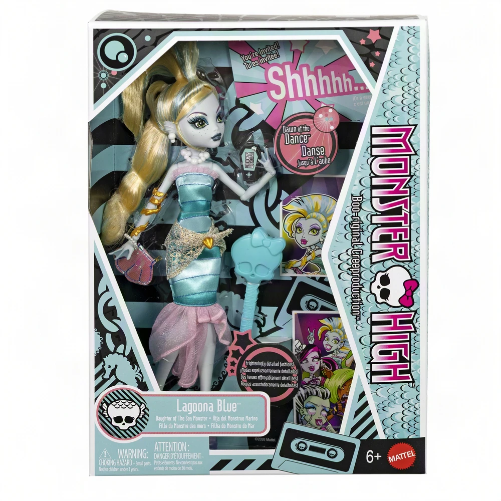 Mattel Monster High Dawn of the Dance Lagoona Mėlyna Lėlė kolekcjonerska (JKM48)