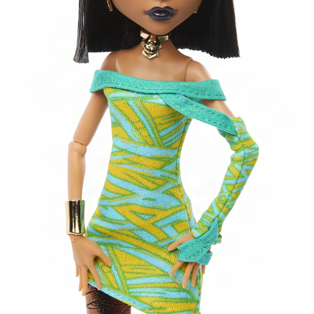 Mattel Monster High Skullector Dawn of the Dance Cleo de Nile Lėlė kolekcjonerska Reprodukcja (JKM47)