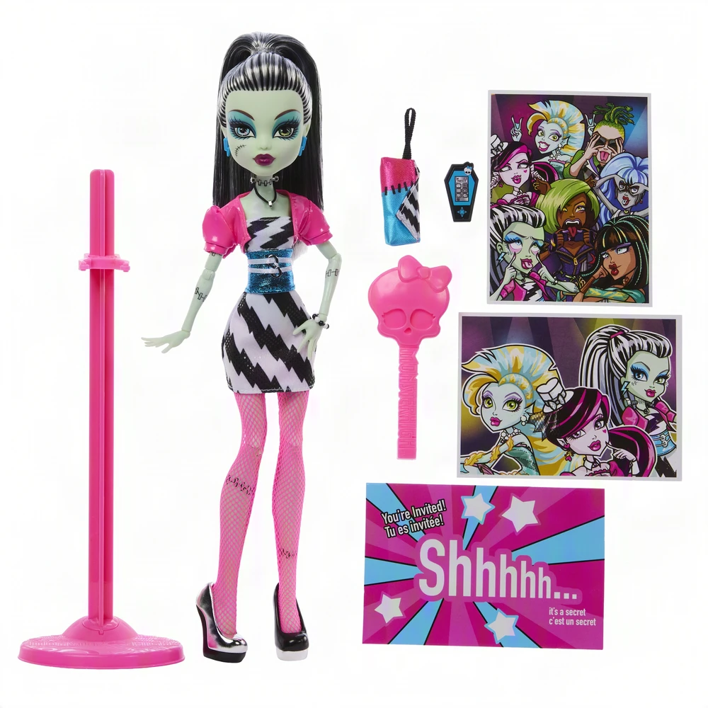 Mattel Monster High Skullector Dawn of the Dance Frankie Stein Lėlė kolekcjonerska Reprodukcja (JKM46)