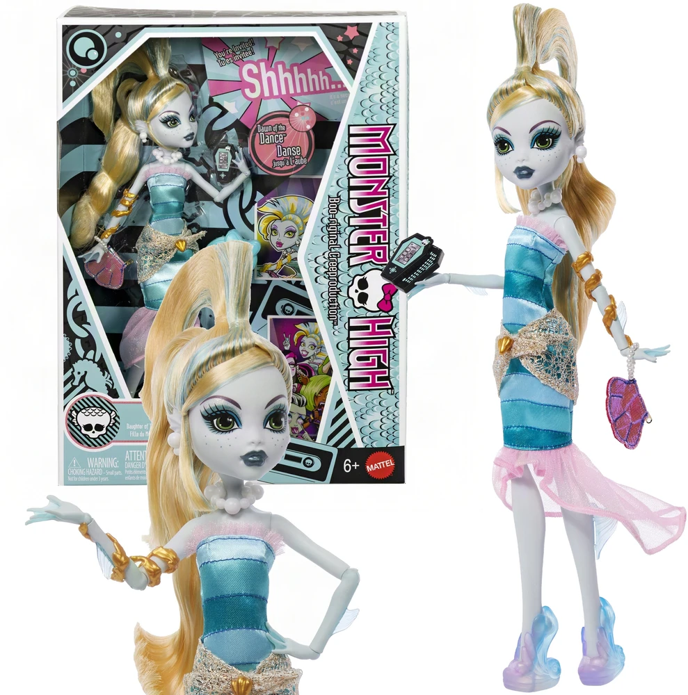 Mattel Monster High Dawn of the Dance Lagoona Mėlyna Lėlė kolekcjonerska (JKM48)