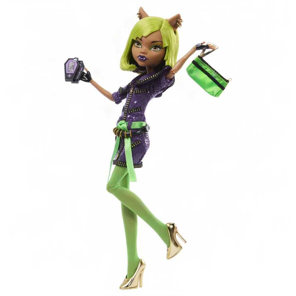 Mattel Lėlė kolekcjonerska Reprodukcja Monster High Skullector Dawn of the Dance Clawdeen Wolf (JKM45)